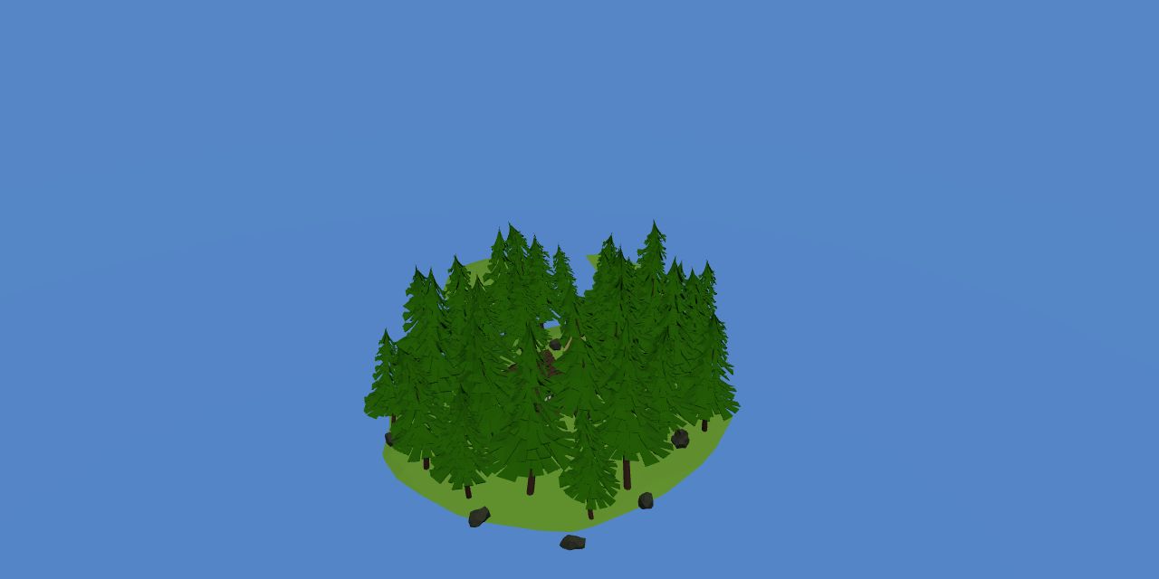 Forest Island location in How to Fish